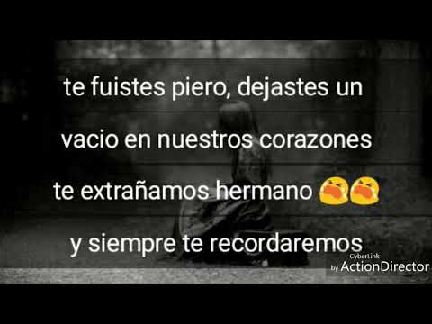 Yo te extrañare Tercel cielo ( te extrañamos Piero )