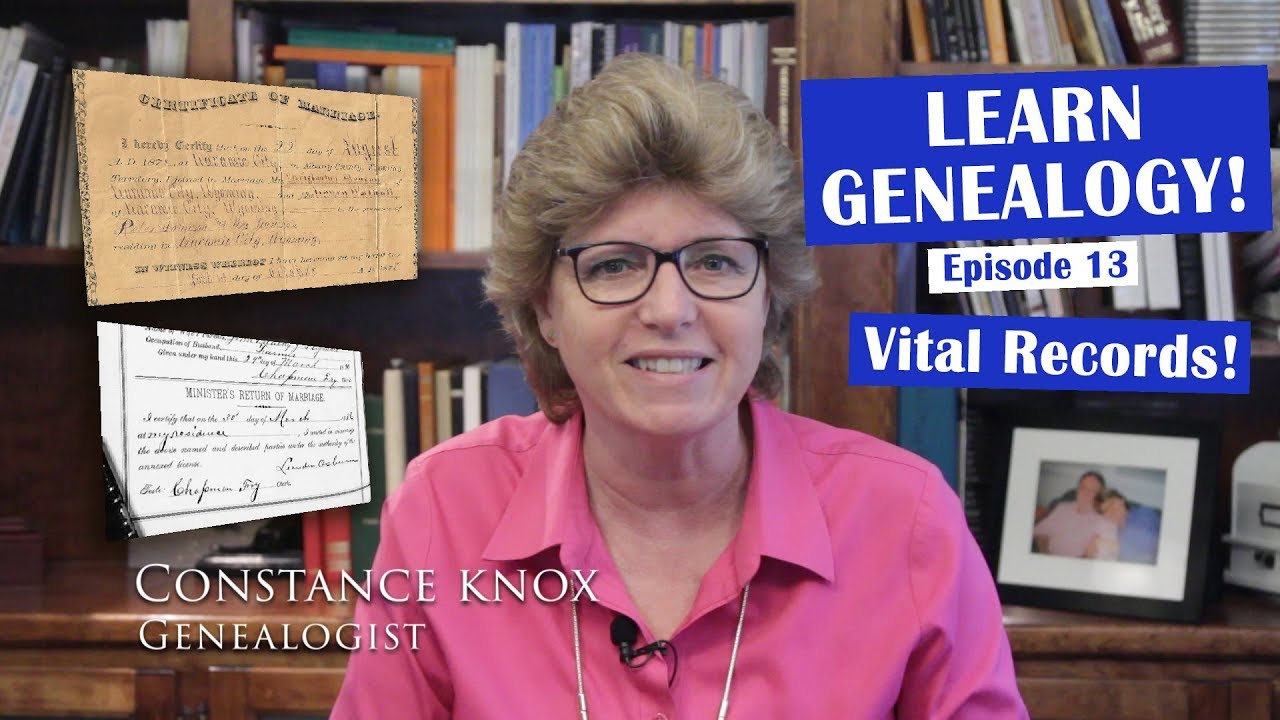 Vital Records: (Where to Find Birth, Marriage, Death and Divorce Records for Genealogy)