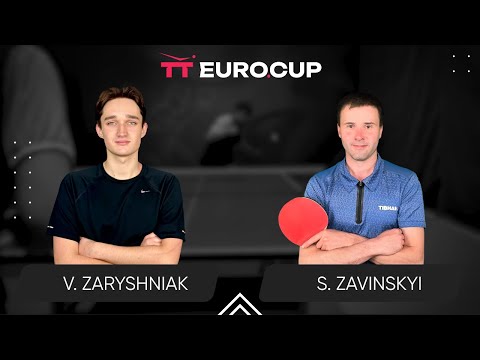17:35 Vadym Zaryshniak - Serhii Zavinskyi 24.06.2024 TT Euro.Cup Ukraine Professional. TABLE 4