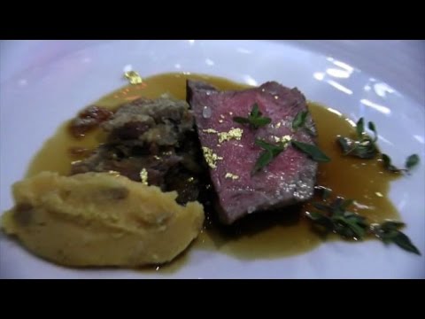 At Expo, cooking with gold, an anti-aging ingredient