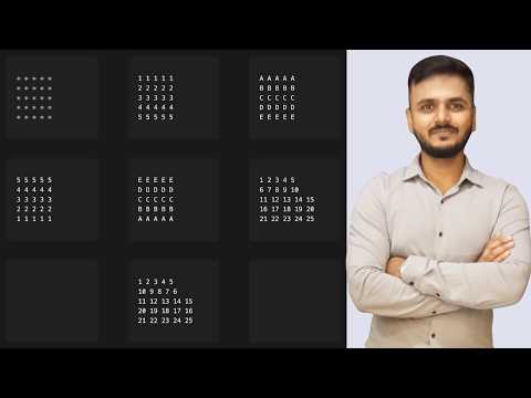 7 Java Pattern Programs Mastering Nested Loops Box Patterns Part 1
