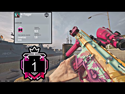 FULL GAME AGAINST BOOELOL + BEST RANKED CHAMPION SETTINGS & SENSITIVITY  ON CONTROLLER - R6 CONSOLE