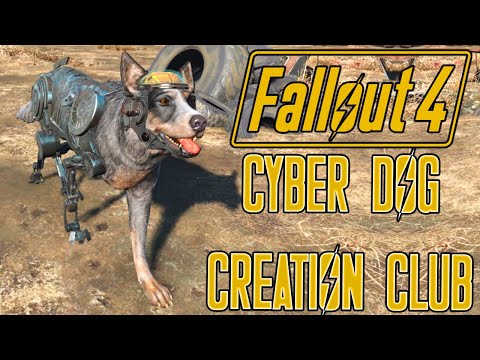 Cyber Dog (All Byte) Fallout 4 Creation Club Walkthrough!