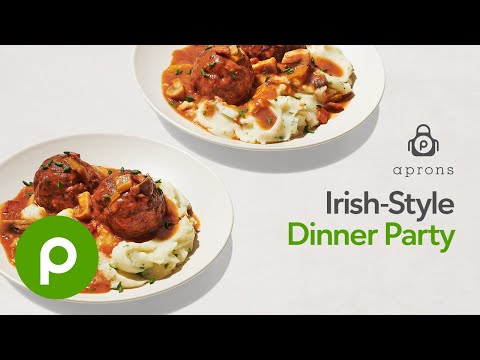 Lamb Meatballs with Mashed Potatoes – Publix Aprons® Cooking School Online.
