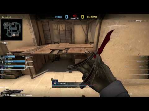 CS:GO POV Demo MIBR coldzera (27/11) vs eUnited (de_mirage)