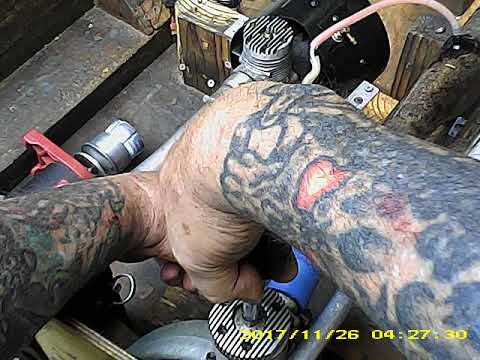 K-B 82 DUCTED FAN JET ENGINE RUNNING ON BYROJET DF UNIT!