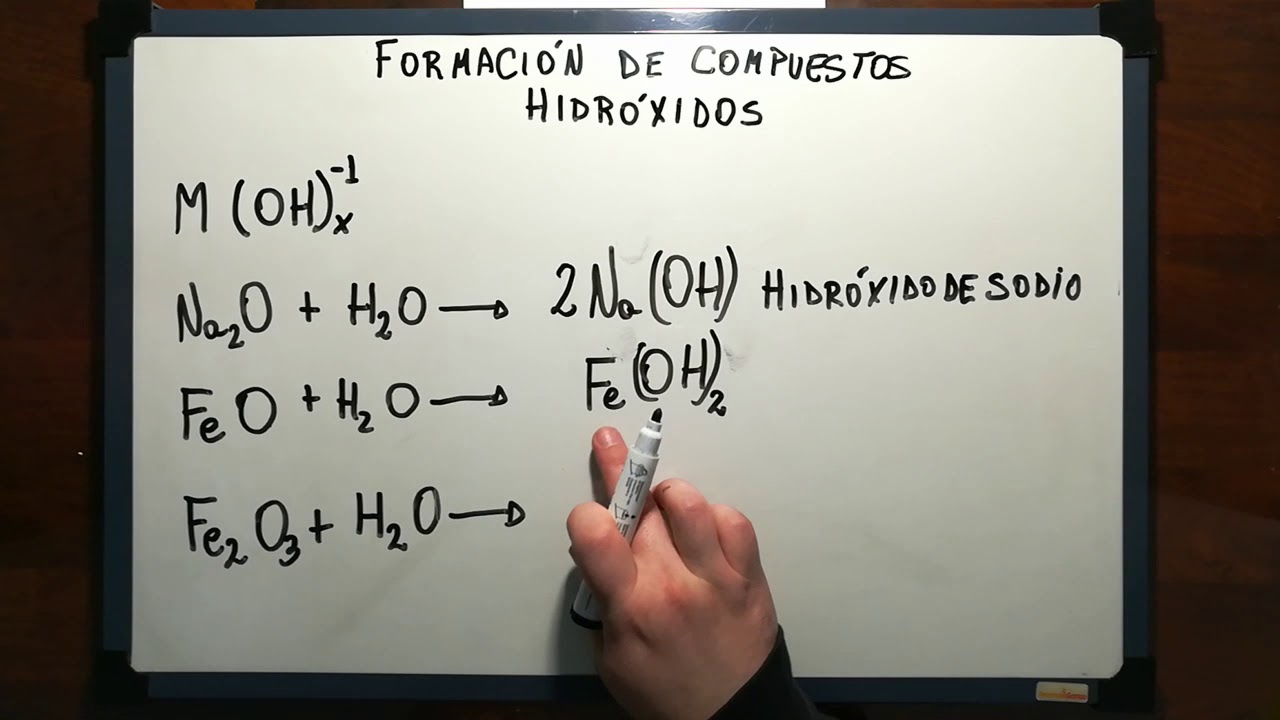 Formación de compuestos - Hidróxidos