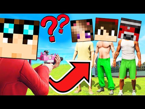 NASCONDINO TRAVESTITI DA PEDONI DI GTA5!!