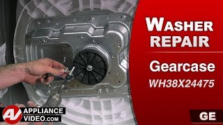 GE Washer: Leaking Water — Gear Case Repair and Diagnostic