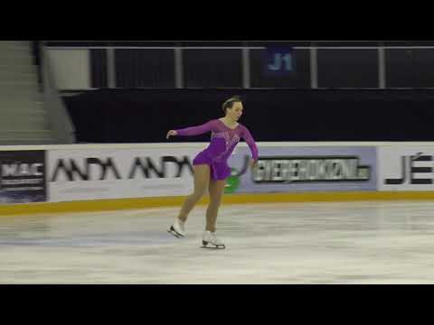 2017 Santa Claus Cup : Kerstin FRANK(AUT) - FS SENIOR LADIES, Short program