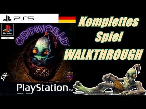 Oddworld: Abe’s Oddysee [PS5] Komplettes Spiel Alle 99 Mudokons gerettet Walkthrough [Deutsch]