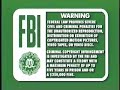 Walt Disney Home Video Warning Screen 1997 2000