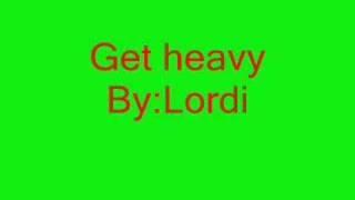Lordi get heavy