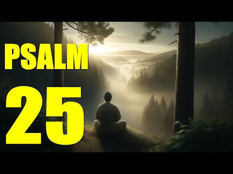 Psalm 25 Reading: Seeking Wisdom and Guidance (With words - KJV)