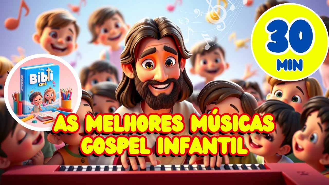 Maratona Música Infantil Gospel - Pra Cantar e Dançar
