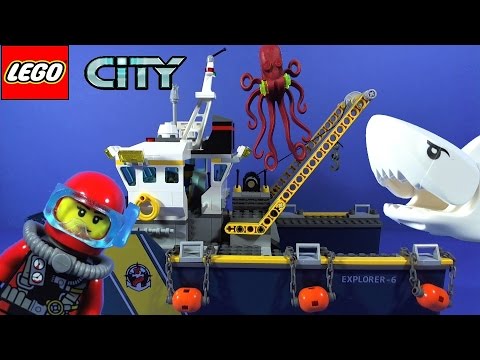 Vidéo LEGO City 60095 : Le bateau d'exploration