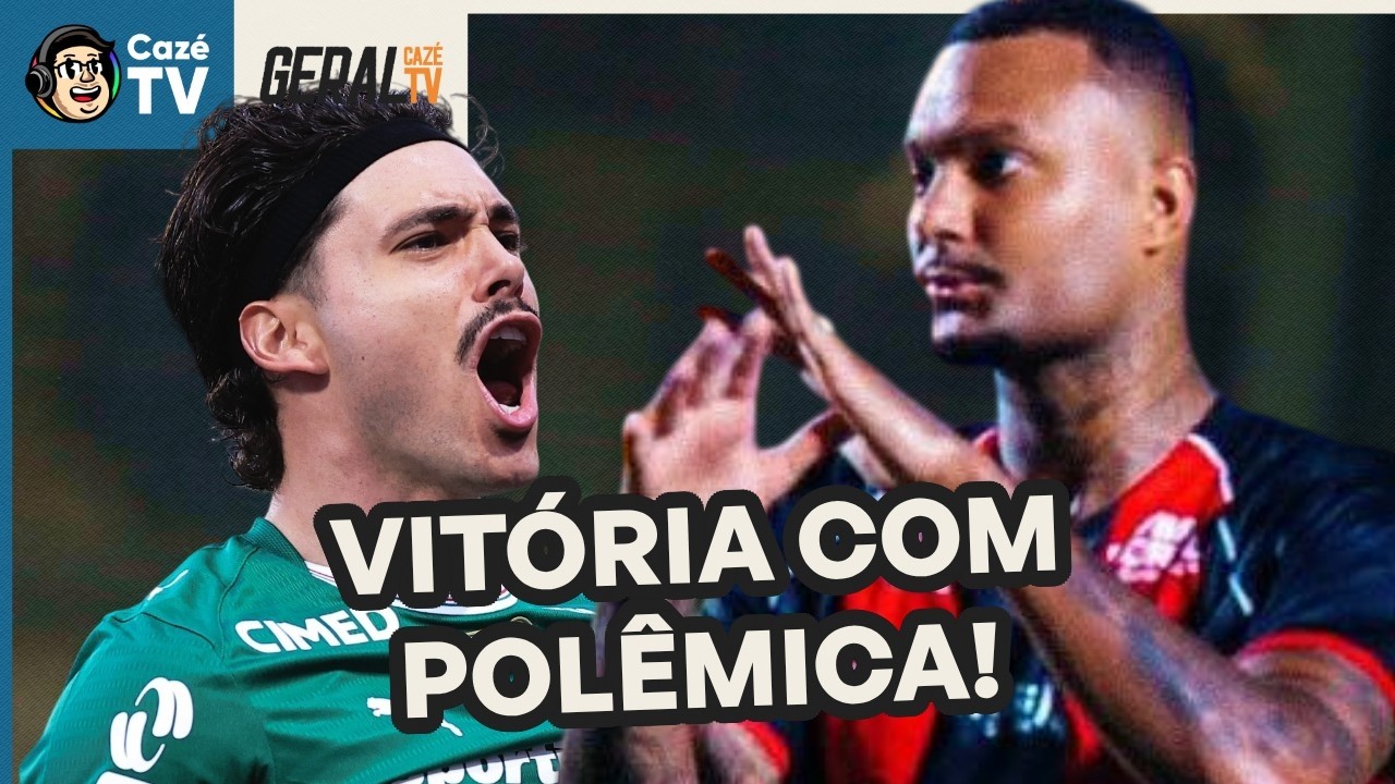 PALMEIRAS GOLEIA O VITÓRIA EM JOGO COM POLÊMICAS! FLAMENGO E INTER EMPATAM E MAIS! | GERAL CAZÉTV