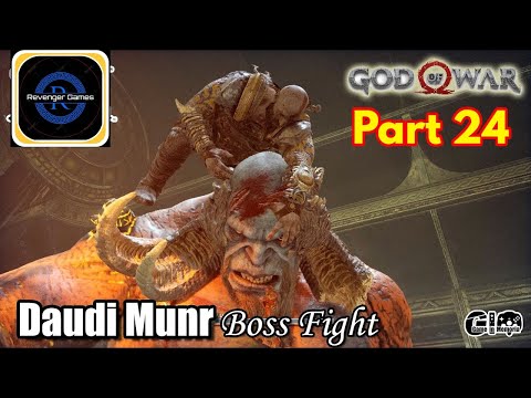 God Of War 4-Part 24 How To Kill Daudi Munr & Ogre The Fast Easy Way and find mimirs Eys...