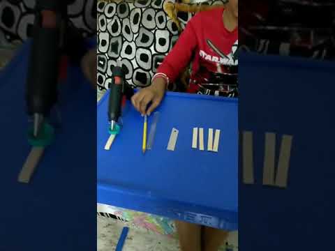 How to make DIY paper cutter with ice cream stick|IDEALOGY|SHRENIK KN