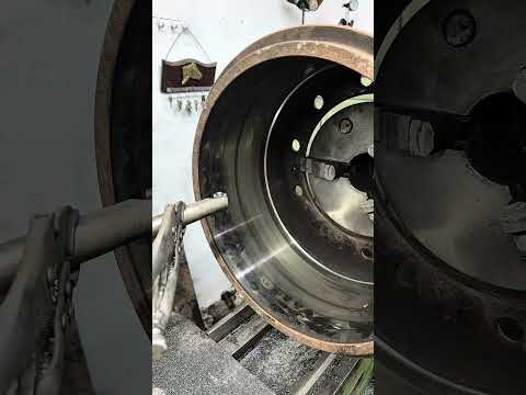 Serviço LUCRATIVO 🤑  #torno #torneiro #usinagem #oficina #mecanico #carreta