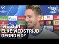 De Jong: 'Elke wedstrijd zijn we gegroeid!' | CHAMPIONS LEAGUE