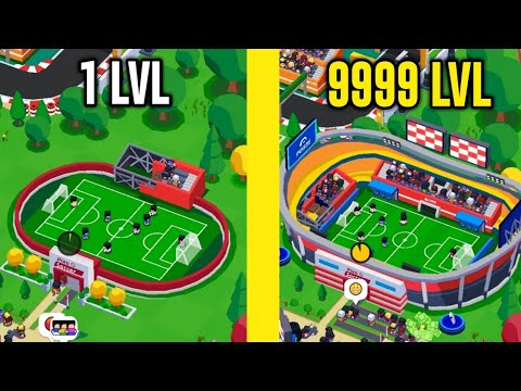Idle Sports City Tycoon! MAX LEVEL SPORT CITY EVOLUTION! Gameplay Android