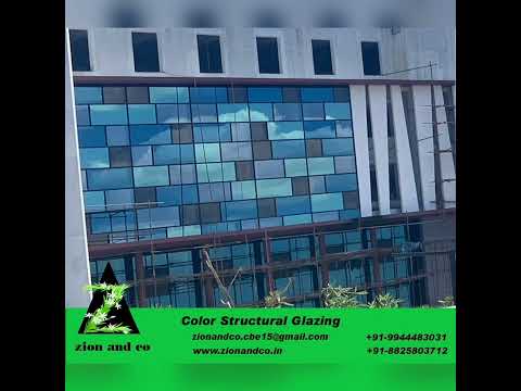 Color Structural Glazing