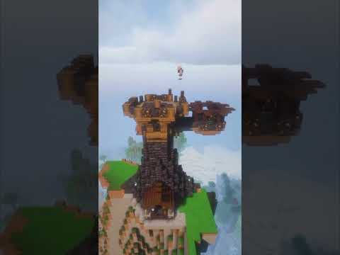 "Unbelievable Minecraft Dark Wizard Tower Magic!" #minecraft