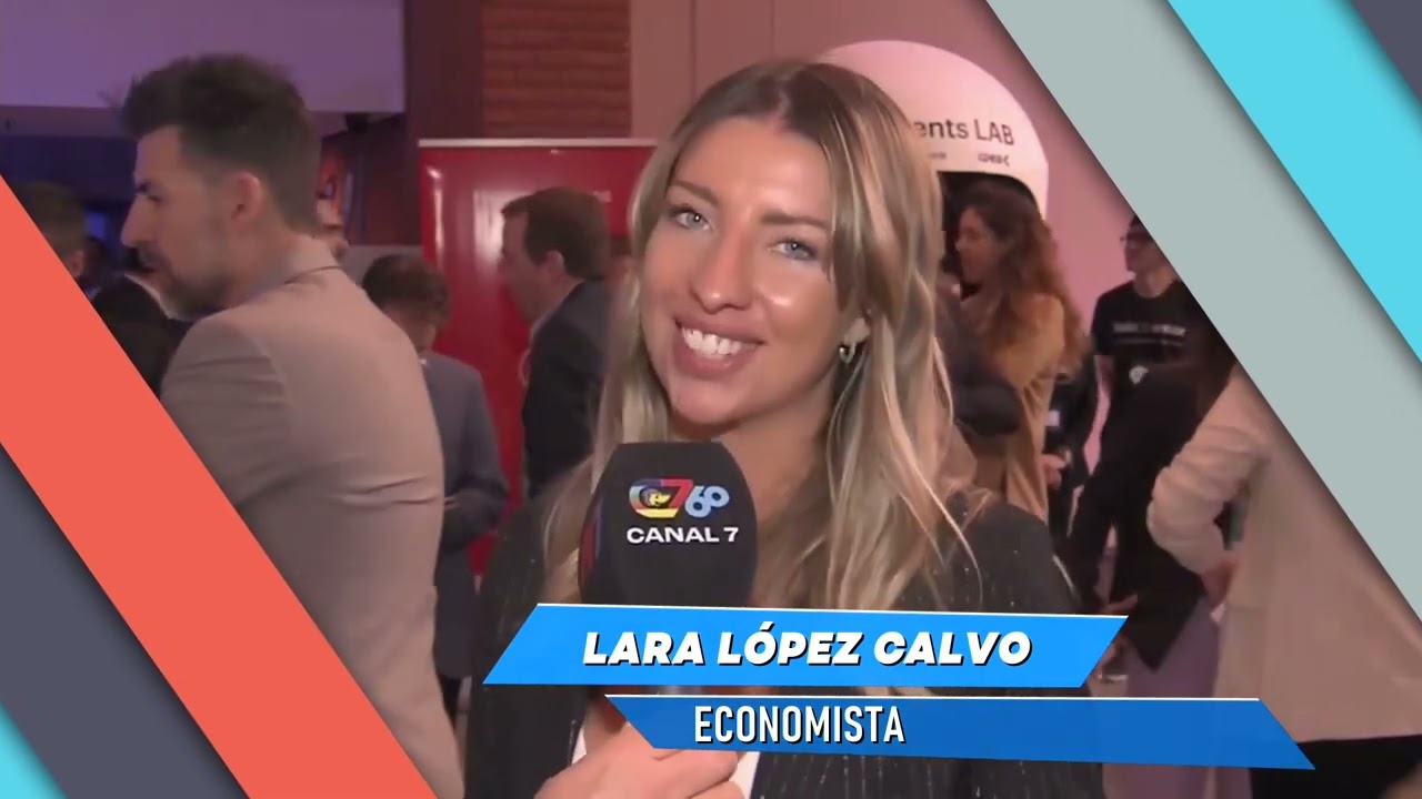 ¡Felices 60 años Canal 7! El saludo de Lara López Calvo