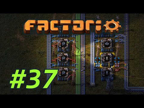 Flying Robot Frames - Let's Play Factorio 1.0 Deathworld Part 37