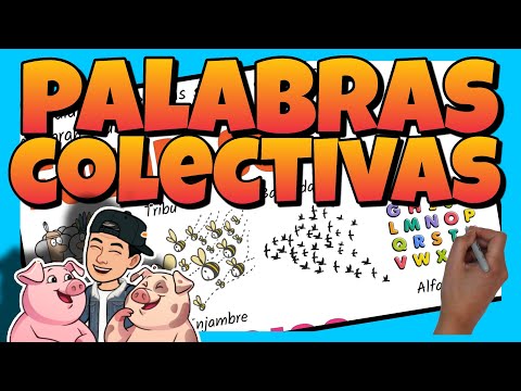📚 Las PALABRAS COLECTIVAS para NIÑOS