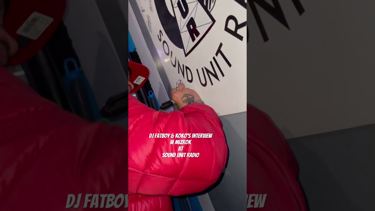DJ Fatboy & Koko’s Interview with MizRok at Sound Unit Radio