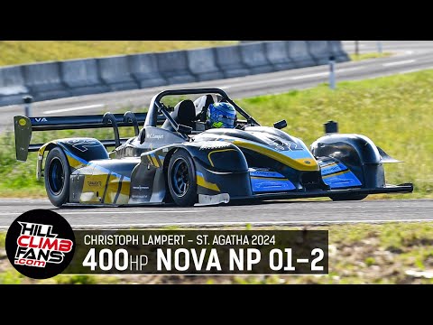 400hp 490kg Nova NP 01 - Christoph Lampert || Hill Climb St. Agatha 2024 + ONBOARD