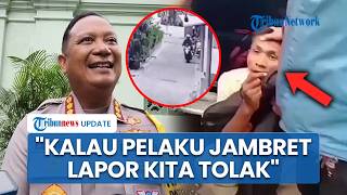 Jambret Jatuh seusai Ditabrak Korbannya di Yogyakarta, Kapolresta: Kalau Lapor, Kita Tolak