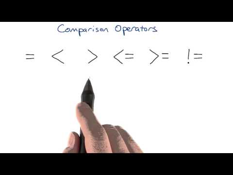 Comparison Operators Intro to Relational Databases