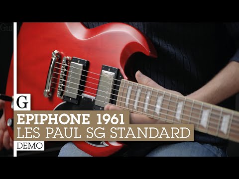 Обзор электрогитары Epiphone 1961 Les Paul SG Standard 