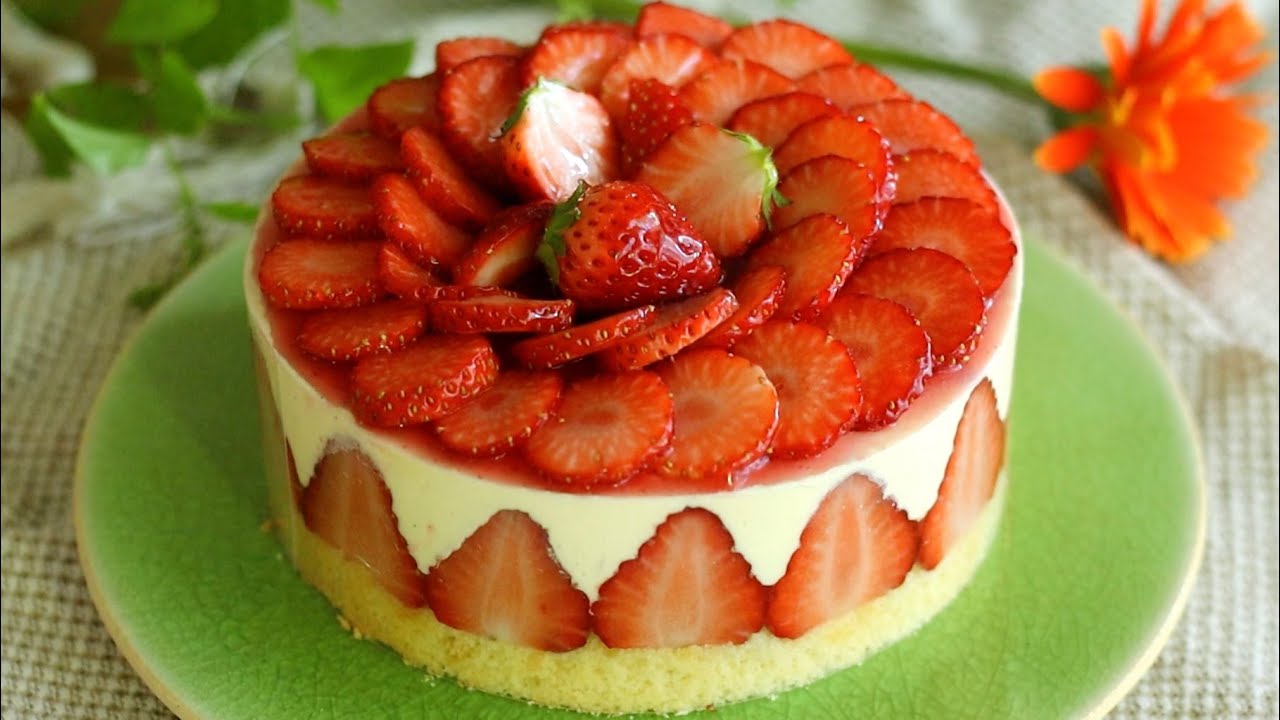 【贅沢】フランス版ショートケーキの作り方！