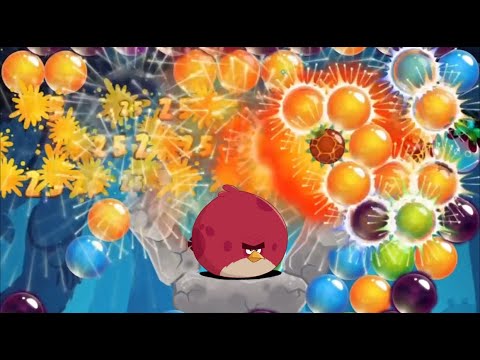 AB POP Angry Birds Level 326-329 game play hard level Win Win with high score!