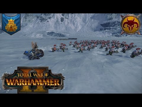 Dangerous Over Short Distances! - Dawi vs Beastmen | Multiplayer Battle #108 | Total War Warhammer 2