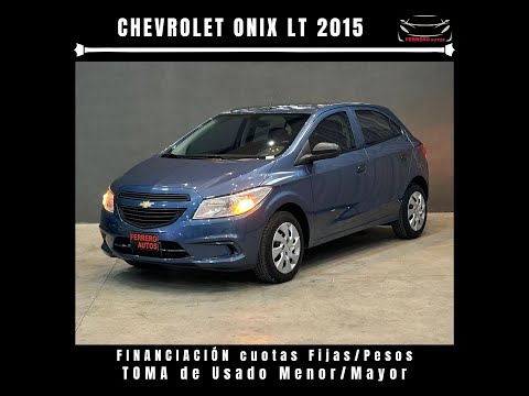 Se Vende: Chevrolet Onix LT 2015 - FERRERO Automotores Oncativo (Provincia de Córdoba)