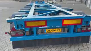 Van Hool 3B2018 container chassis semi-trailer | Image 4 - Autoline