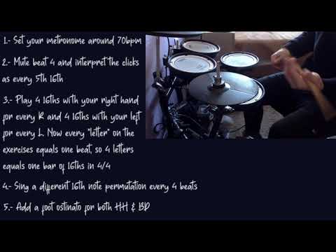 George Lawrence Stone´s Stick Control Challenge