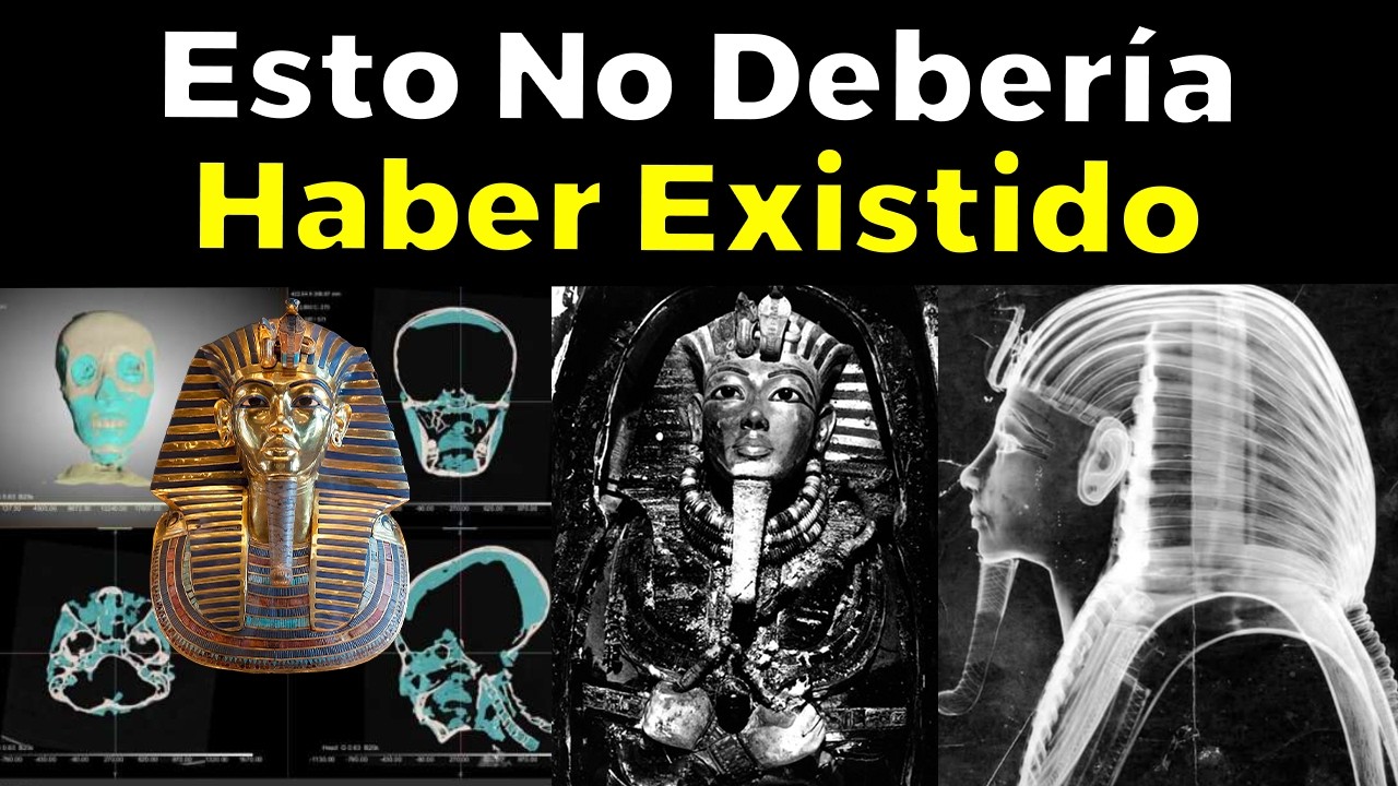 Un ESCAENO Científico de la Máscara de Tutankamón REVELÓ SU Secreto Oculto