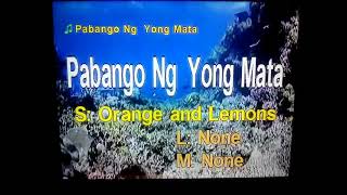 Pabango ng yong mata Orange and lemons