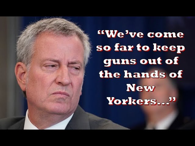 NYC Mayor openly admits suppressing gun rights of ALL New Yorkers…