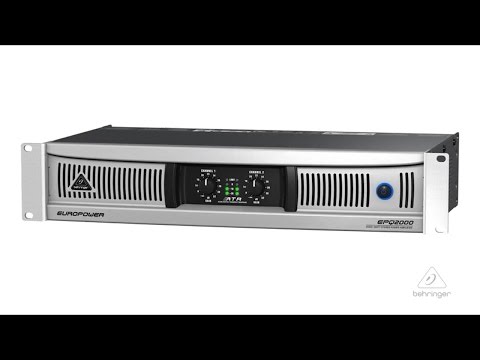 Behringer Europower EPQ2000 2000-Watt Stereo Power Amp image 4