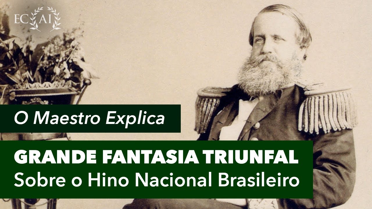 O maestro explica a GRANDE FANTASIA TRIUNFAL SOBRE O HINO NACIONAL BRASILEIRO