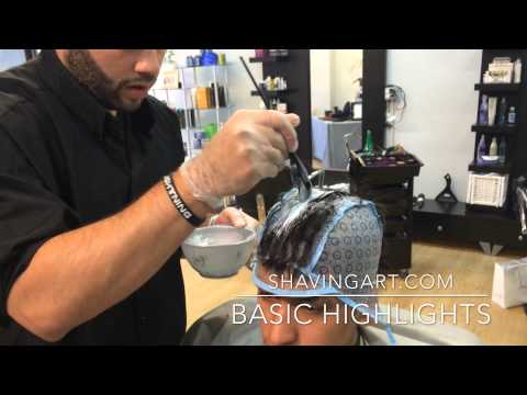 How to Highlight Men's Hair - Mohawk Highlights Tutorial