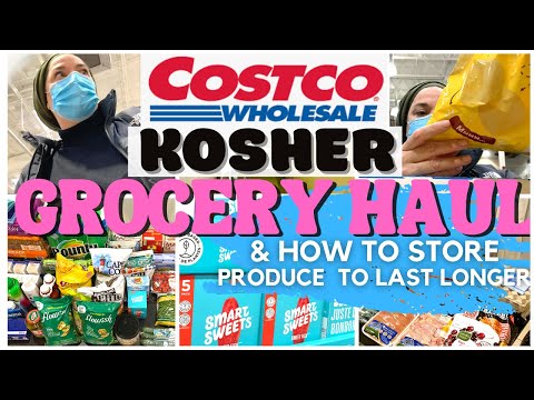 , title : 'KOSHER COSTCO HAUL FAMILY OF 5 | HOW TO STORE PRODUCE IN FRIDGE TO STAY FRESH LONGER |  FRUM IT UP'