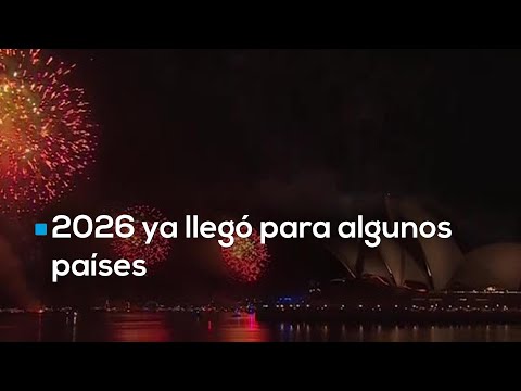 ¿Qué países ya recibieron el Año Nuevo? Estos son los países que ya están disfrutando del 2026
